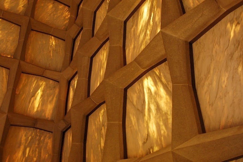 Beinecke Library Wall Detail